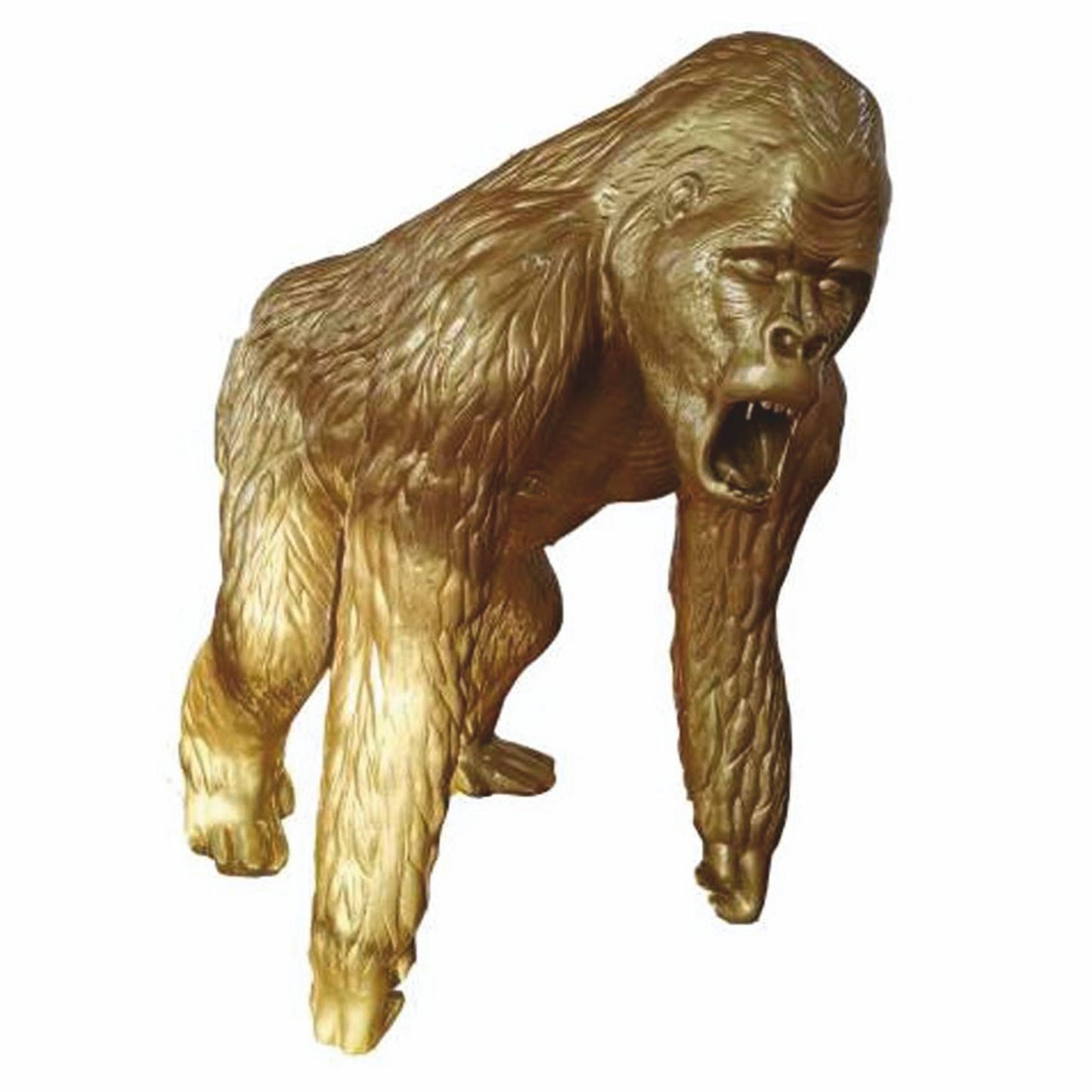 Mittelgroße Gorilla Skulptur