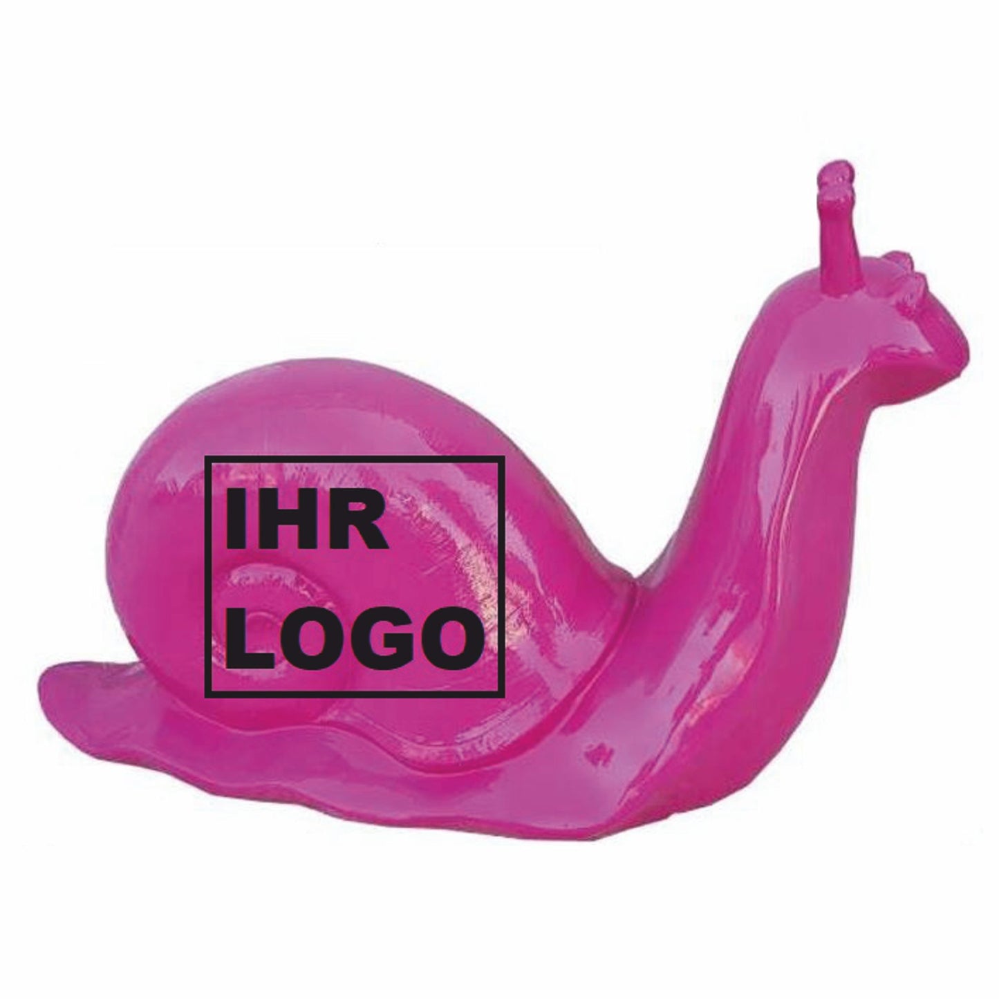 Mittelgroße Skulptur Schnecke