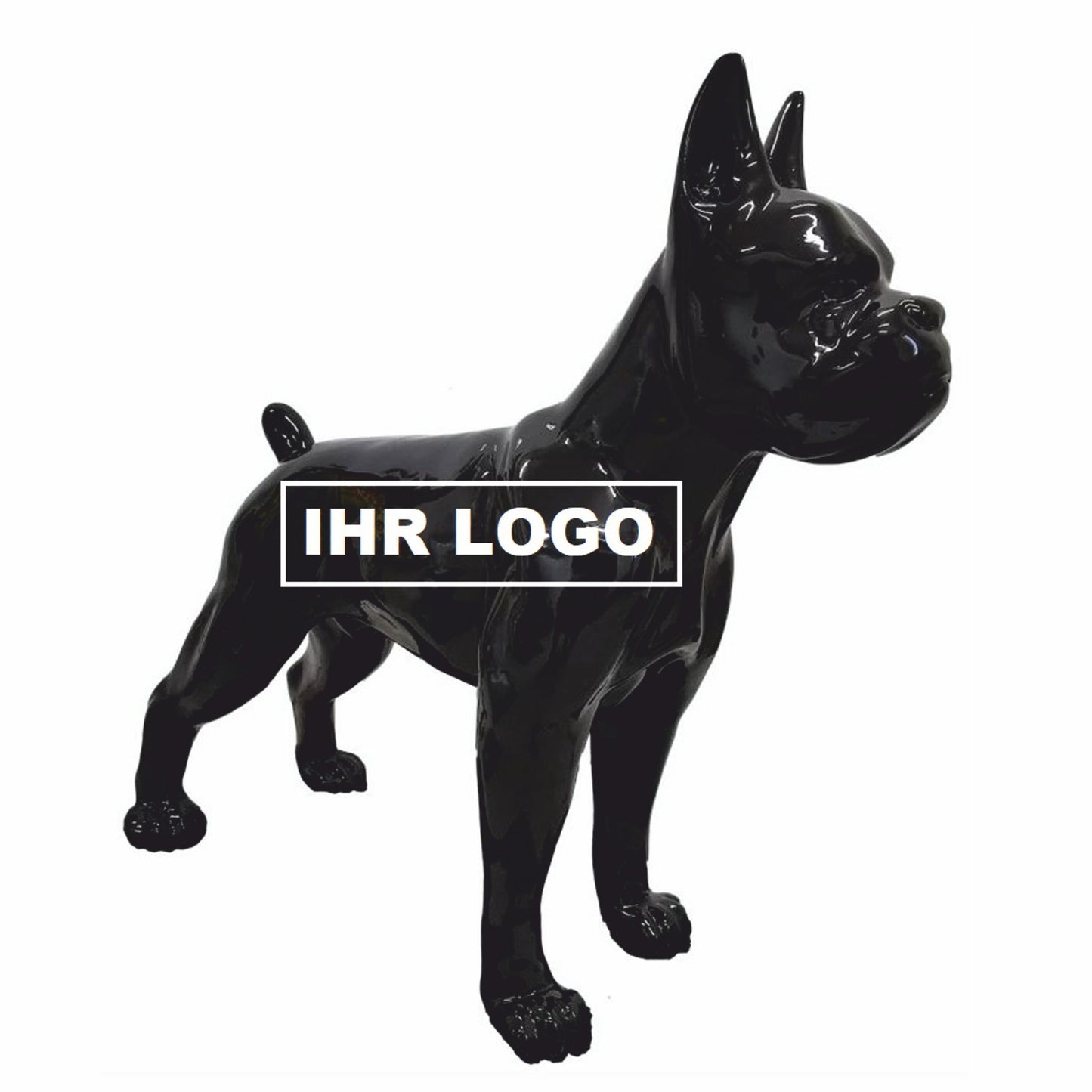 Skulptur Boxer Hund
