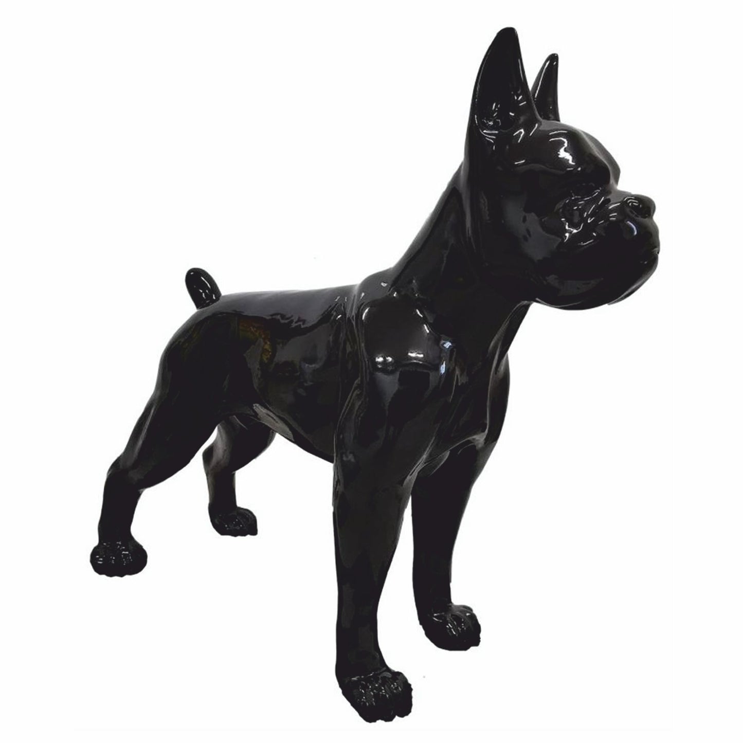 Skulptur Boxer Hund