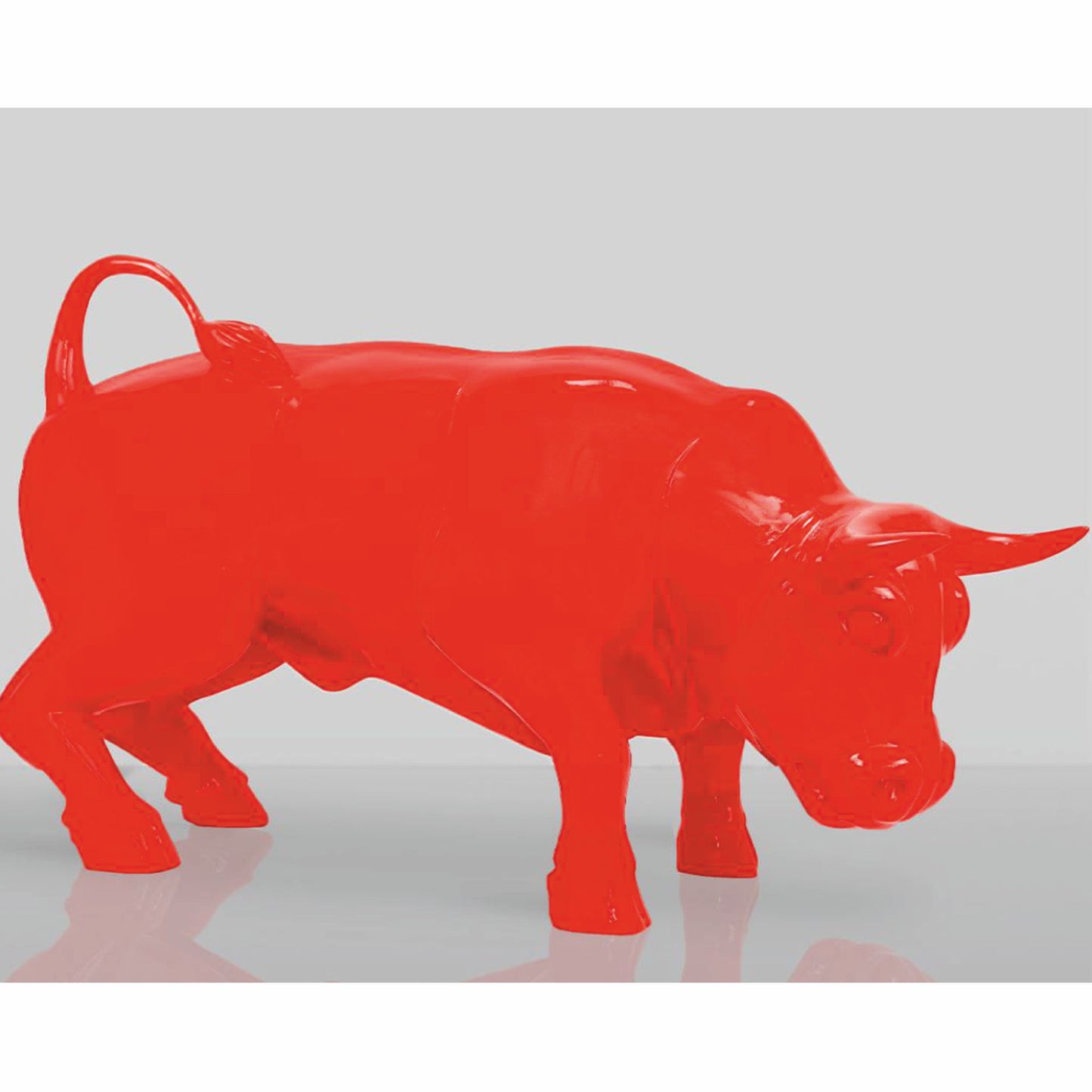 Große Stier Skulptur