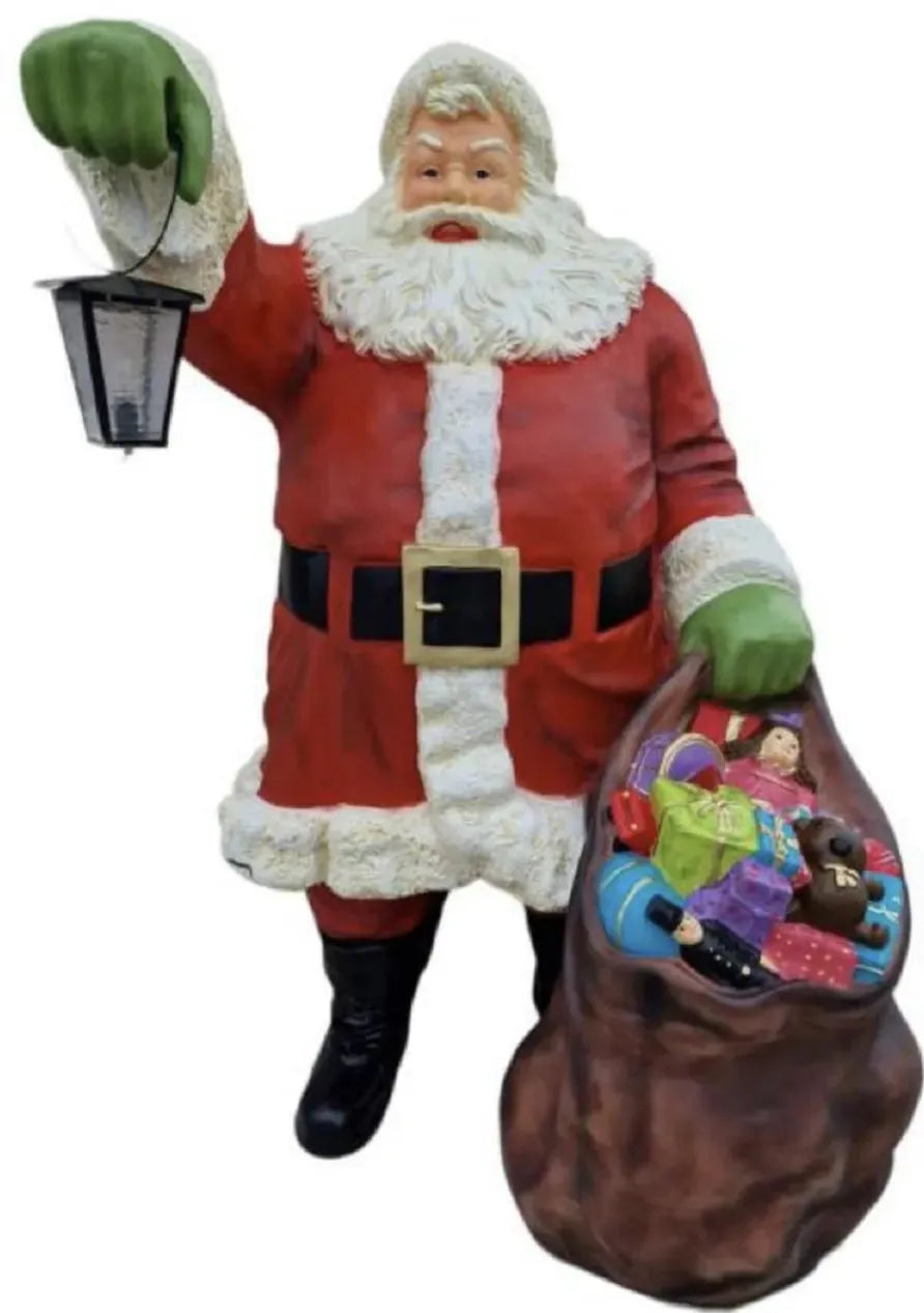 luxuswerbung-persoenlichkeiten-mann-skulptur-xxl-weihnachtsmann - Luxuswerbung.de