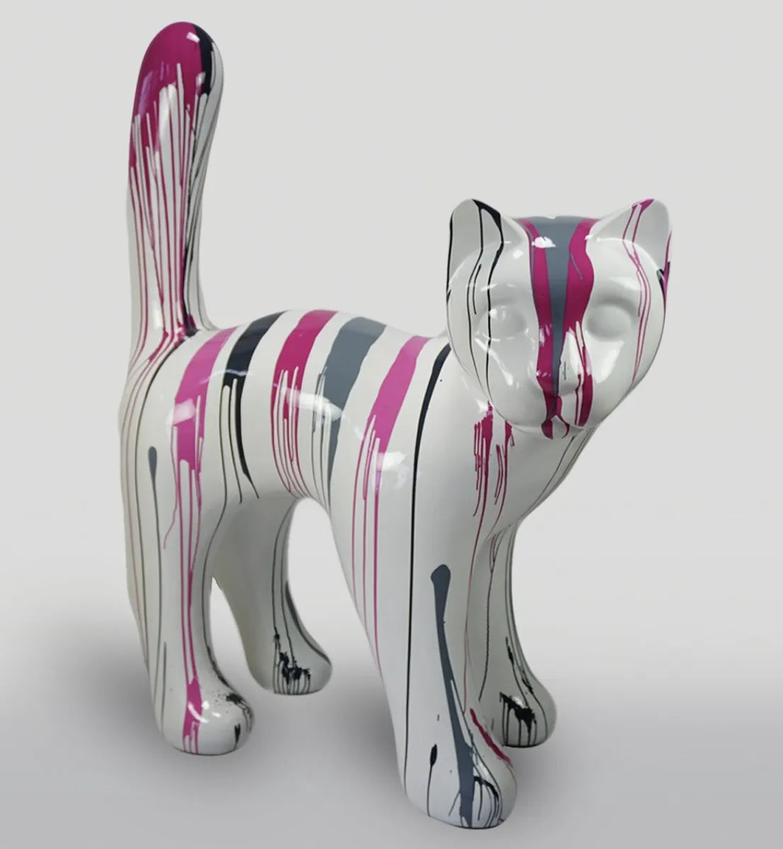 luxuswerbung-white-label-katzen-skulptur-individuelle-figuren-kaufen-xxl - Luxuswerbung.de