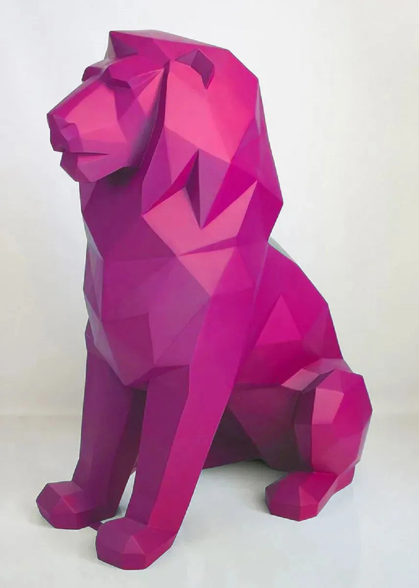 luxuswerbung-whitelabel-loewe-pop-art-pink - Luxuswerbung.de