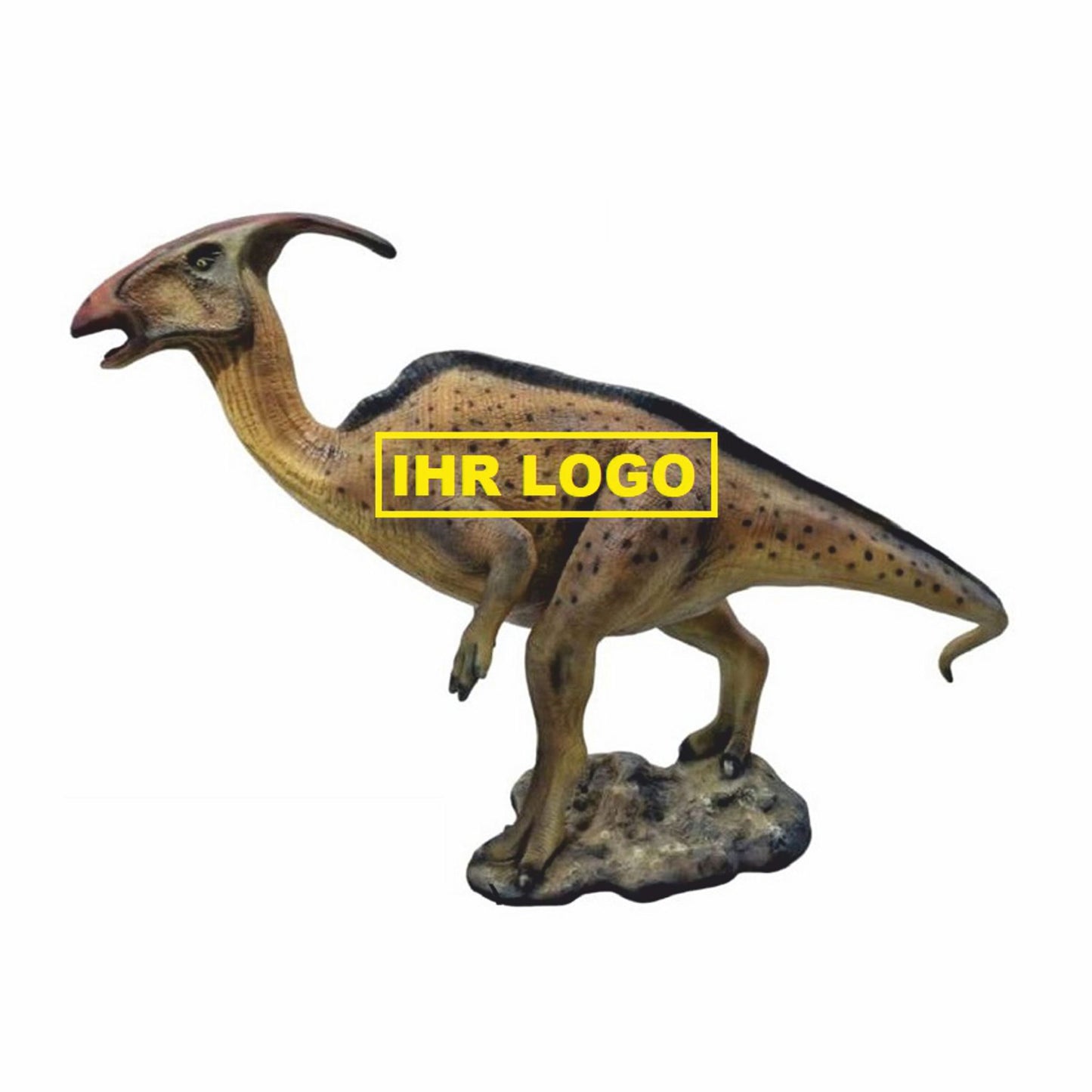 XXL Dinosaurier Skulptur Parasaurolophus