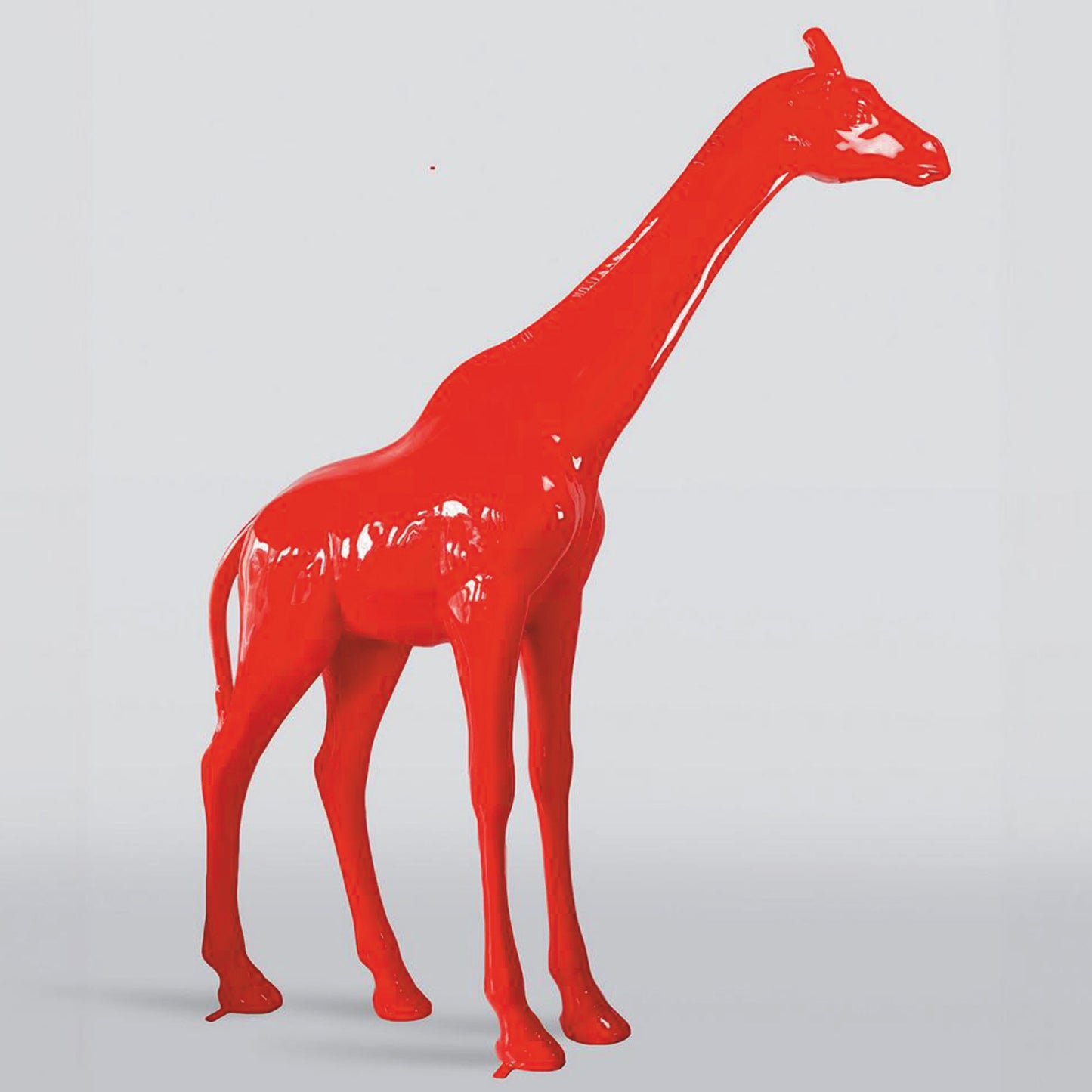 Riesige Lebensgroße XXL Skulptur Giraffe