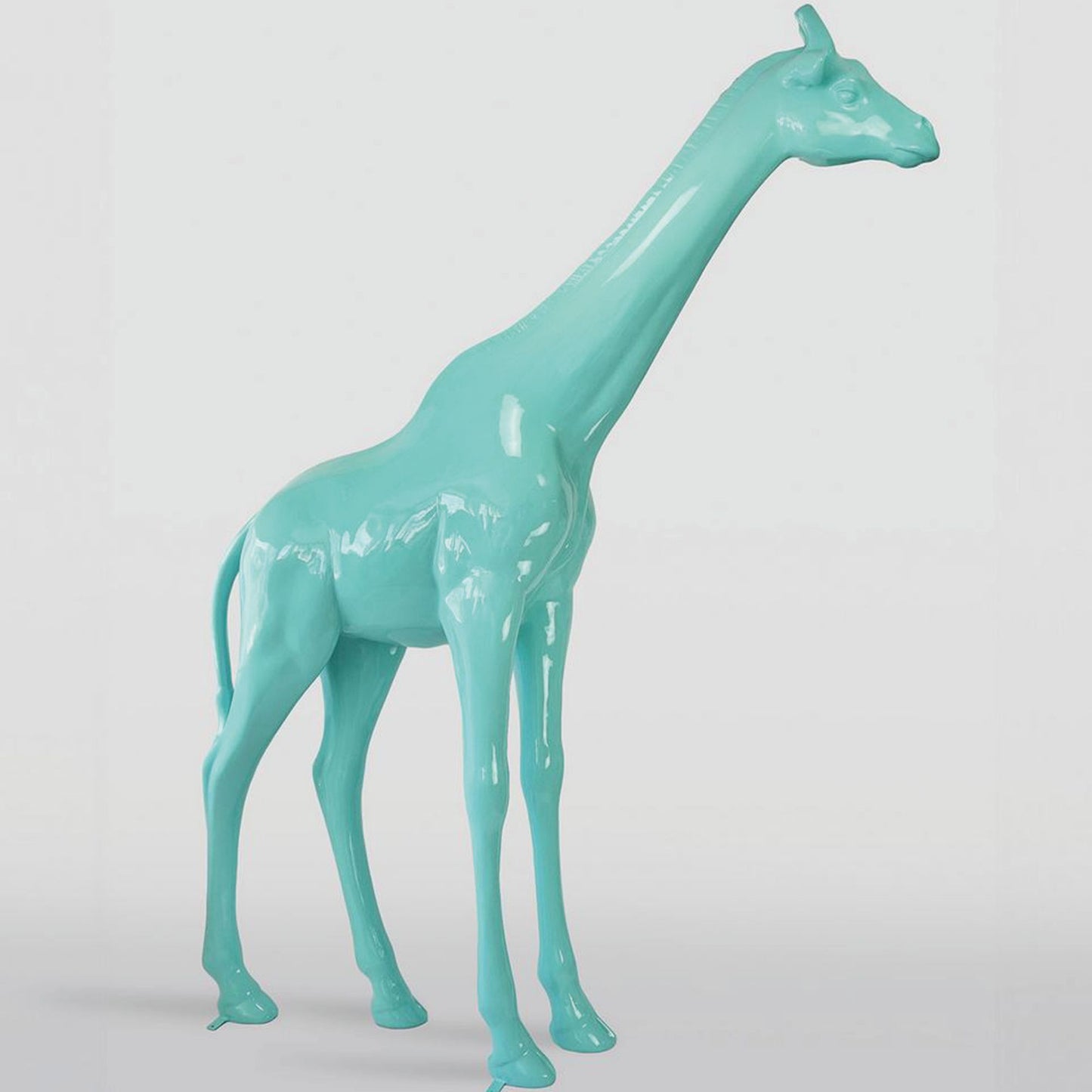 Riesige Lebensgroße XXL Skulptur Giraffe