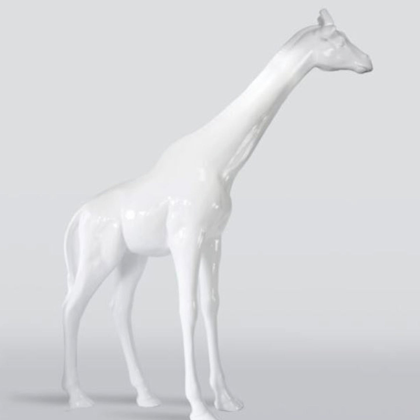 Riesige Lebensgroße XXL Skulptur Giraffe