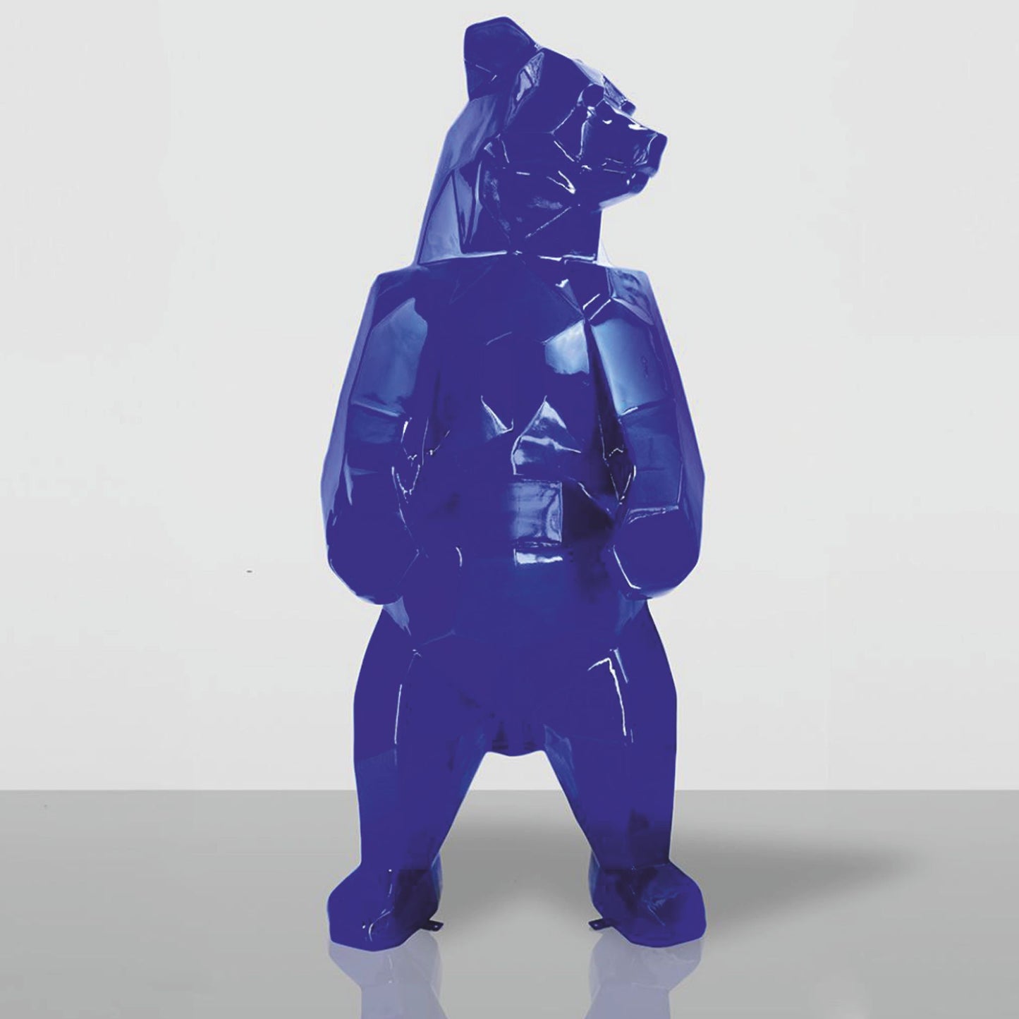 Abstrakte XXL Bär Skulptur
