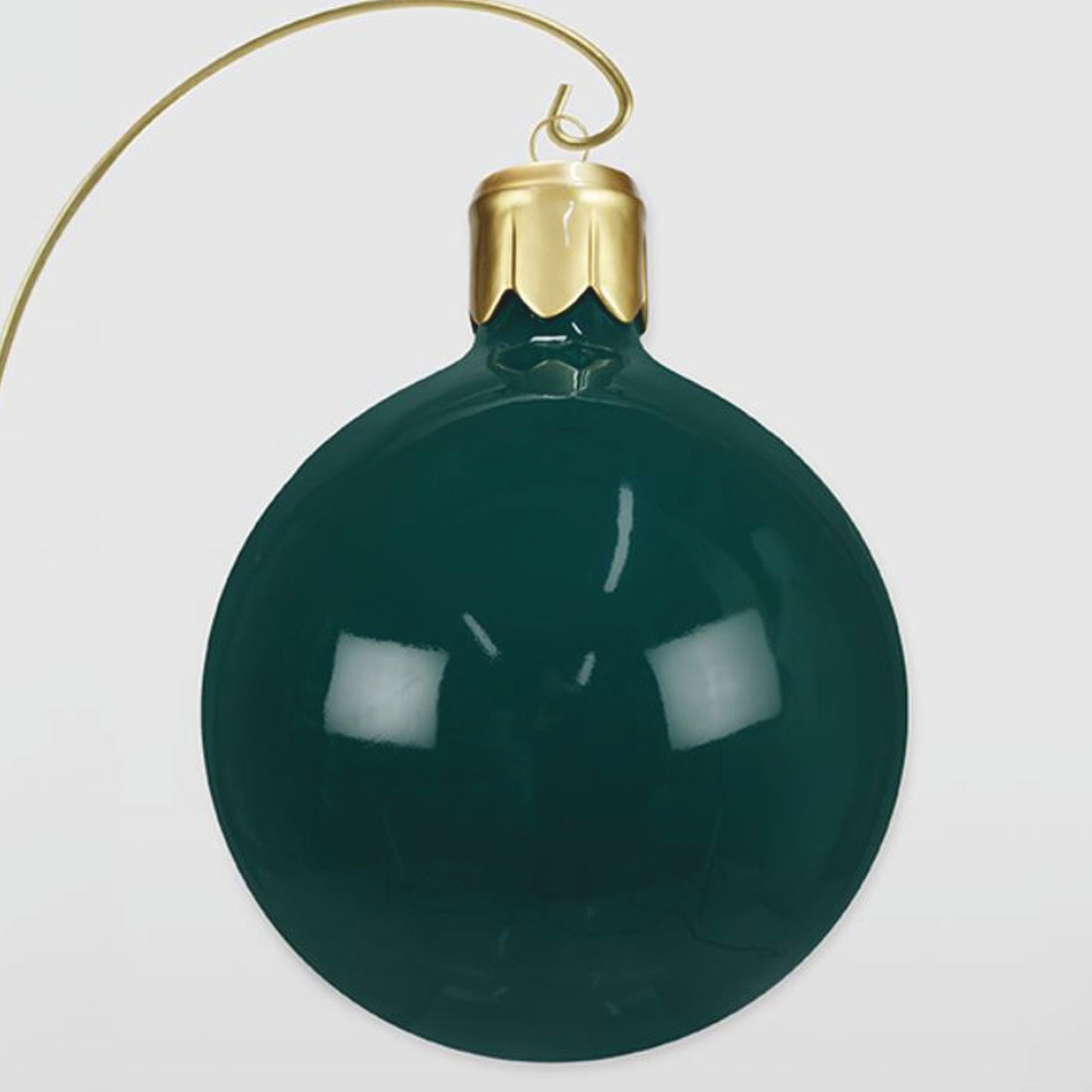 XXL Christbaumkugel Rot / Gold