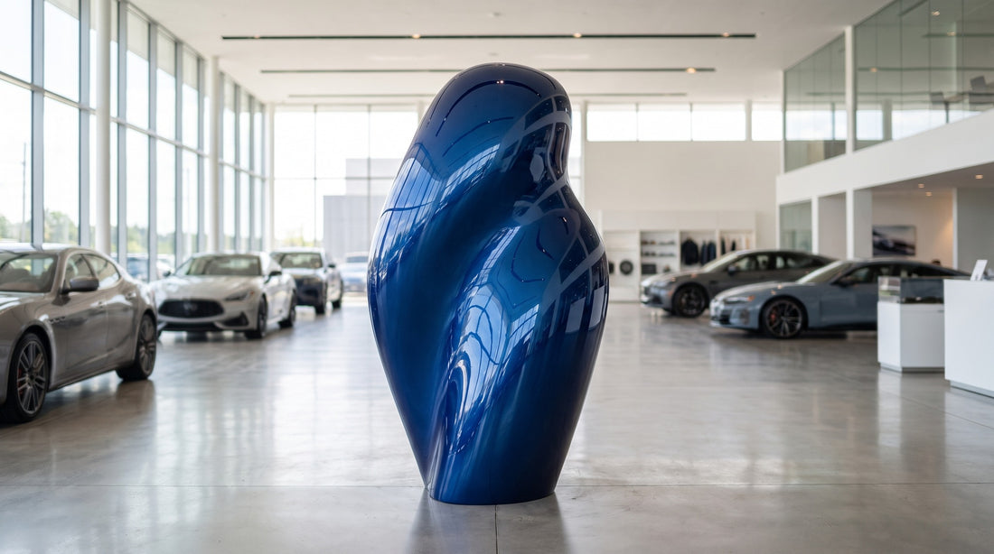 Welche Figur eignet sich für einen Empfang in einem Autohaus