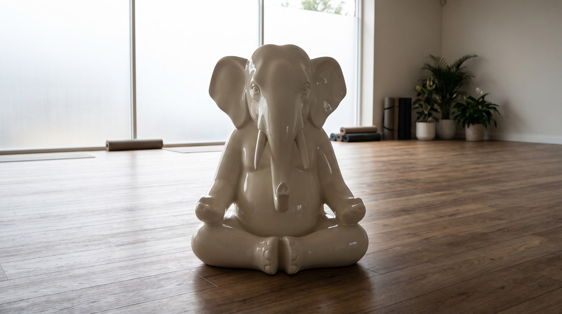 Welche Figur eignet sich für einen Yogaraum: Materialien und Motive