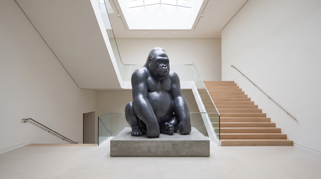 Wie wirkt eine Figur in einem Treppenhaus: Raumwirkung und Platzierung