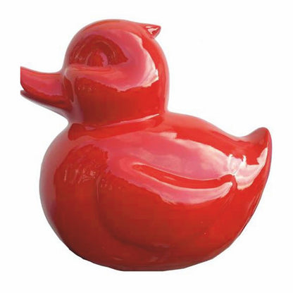 Large decorative duck figure