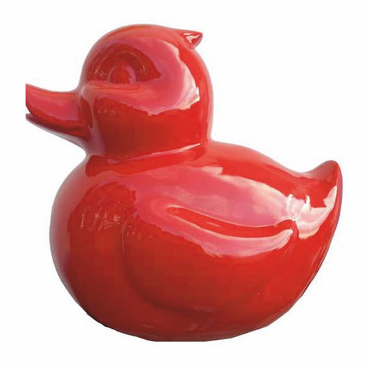 Large decorative duck figure