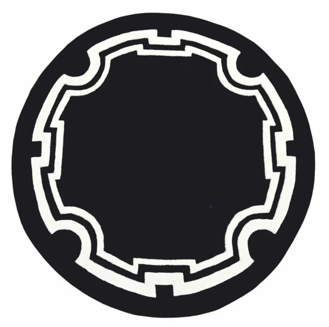 luxuswerbund-whitelabel-teppich-rund-ohne-logo-schwarz - Luxuswerbung.de