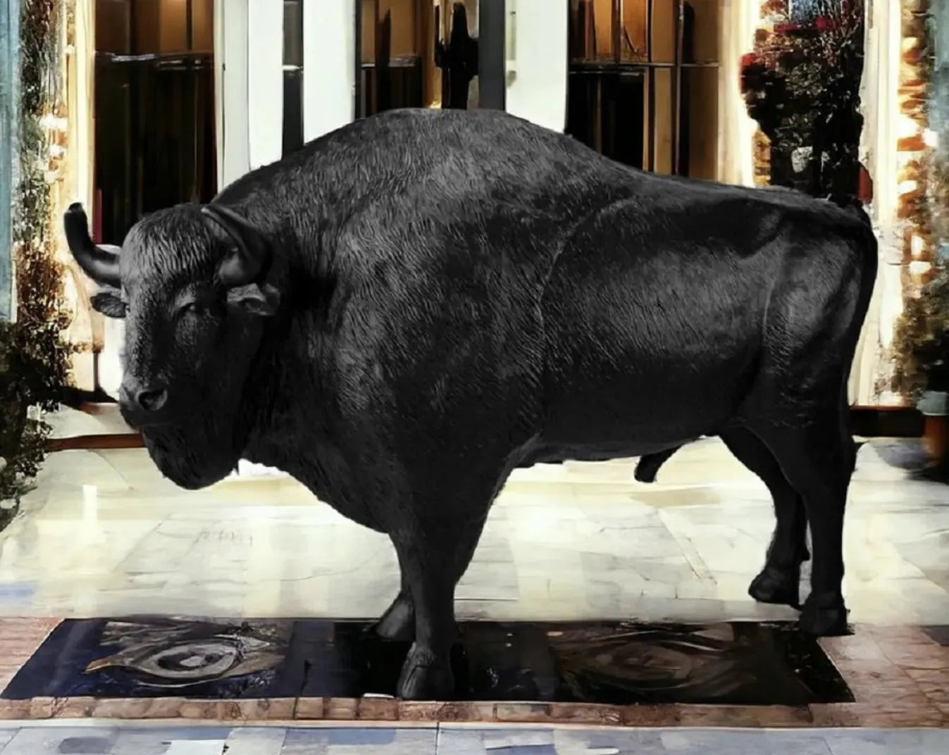 luxuswerbung-white-label-bison-skulptur-individuelle-figuren-kaufen-xxl - Luxuswerbung.de
