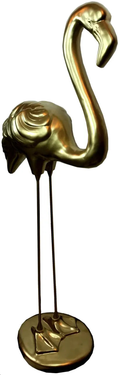 luxuswerbung-white-label-flamingo-gold-skulptur-individuelle-figuren-kaufen-xxl-lebensgross - Luxuswerbung.de