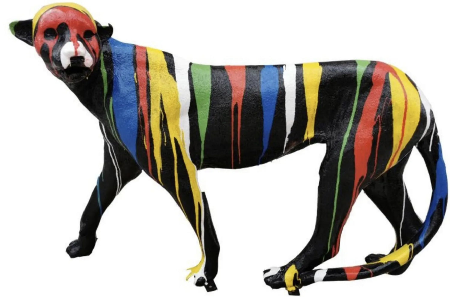 luxuswerbung-white-label-gepard-skulptur-individuelle-figuren-kaufen-xxl-lebensgross - Luxuswerbung.de