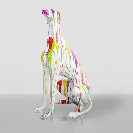 luxuswerbung-windhund-skulptur-individuelles-design-mit-eigenem-logo - Luxuswerbung.de