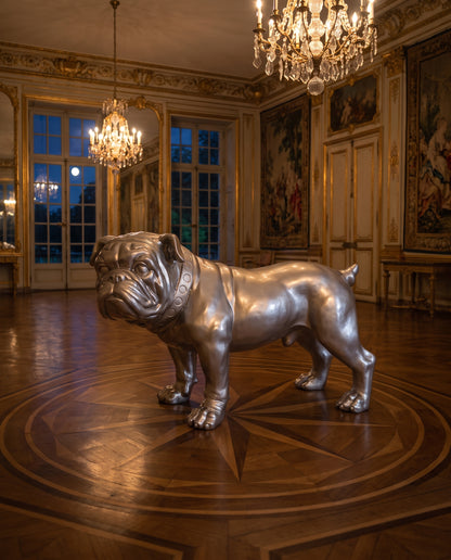 Kleine Dekofigur Stehende Bulldogge - Ambiente