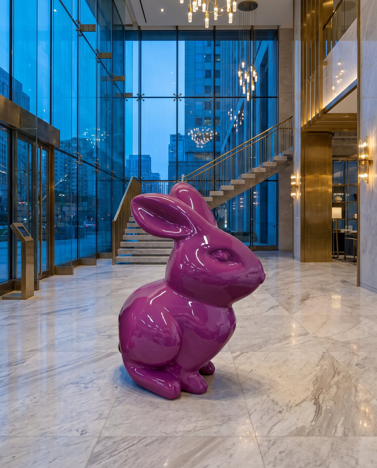 Kleine Figur Hase - Ambiente