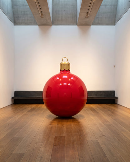 XXL Christbaumkugel Rot / Gold - Ambiente