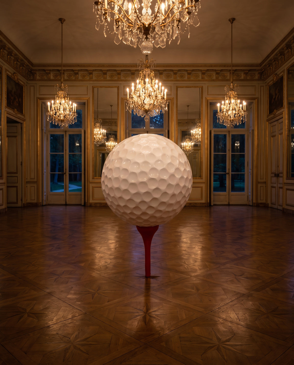 XXL Deko Golfball - Ambiente