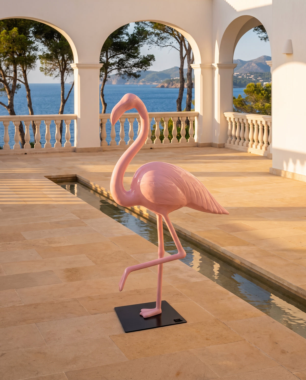 XXL Skulptur Flamingo - Ambiente