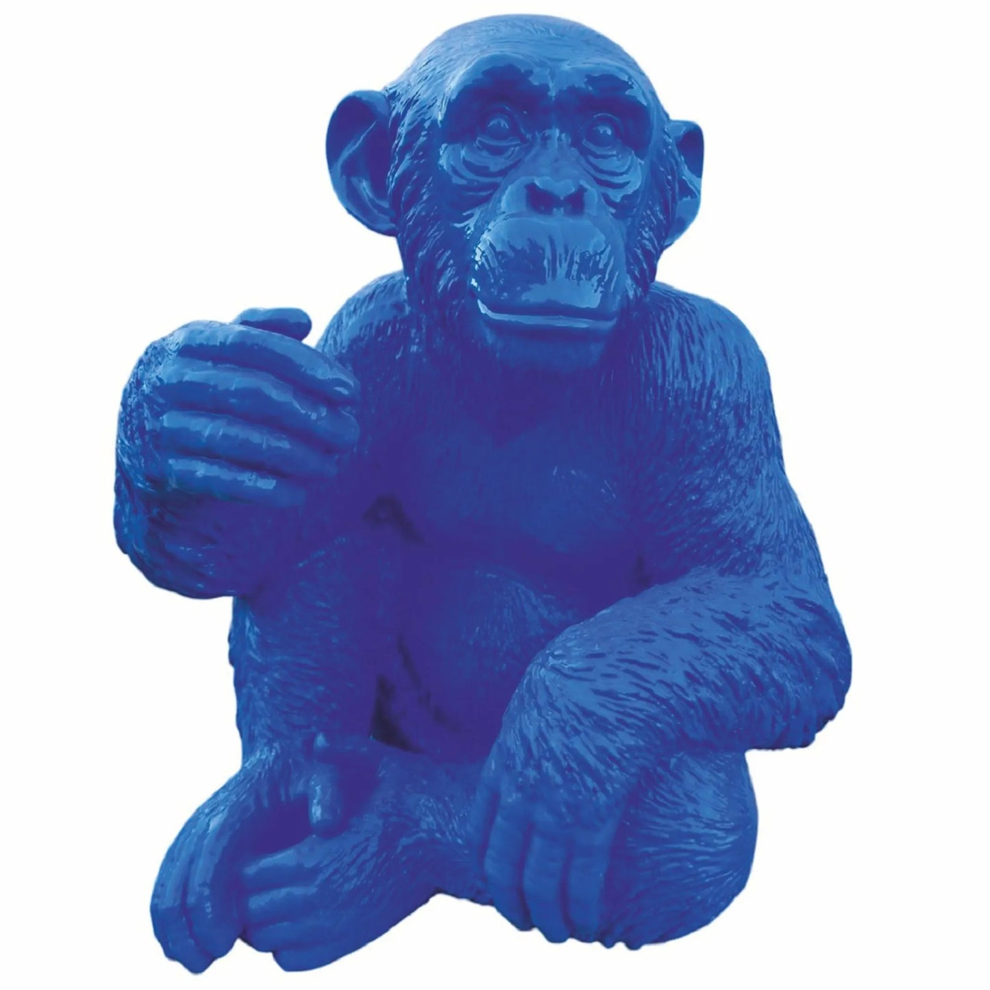 Figuur chimpansee zittend