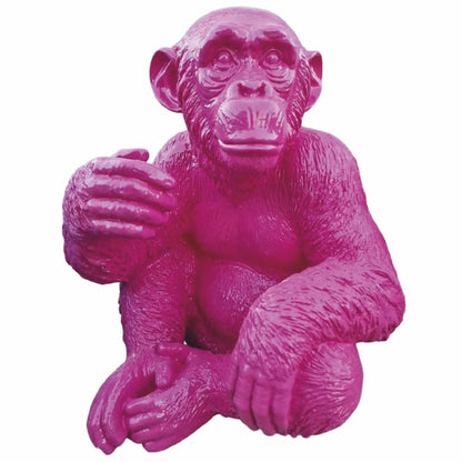 Figuur chimpansee zittend