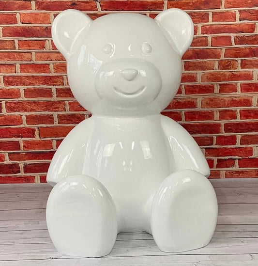 white-label-xxl-skultur-teddybaer-weiss - Luxuswerbung.de